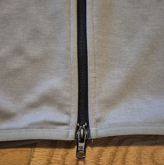 NEW VRST Men's Size Small Earl Gray Pinnacle Fleece Full-Zip Hoodie - Picture 5 of 9